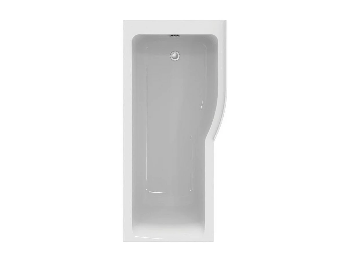 Ideal Standard baignoire pour bain douche170x80 asymétrique Connect Air droite blanc