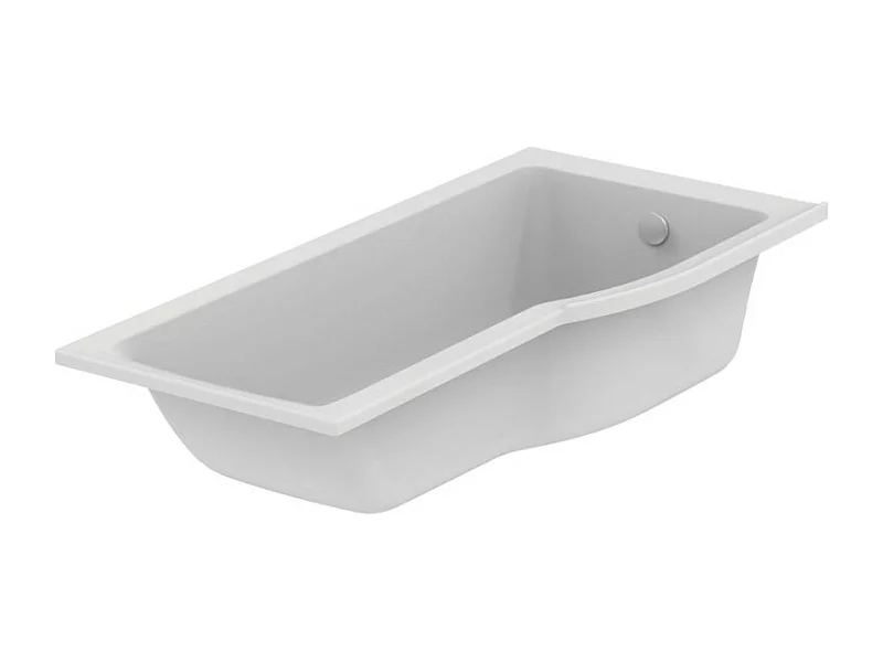 Ideal Standard baignoire pour bain douche170x80 asymétrique Connect Air droite blanc