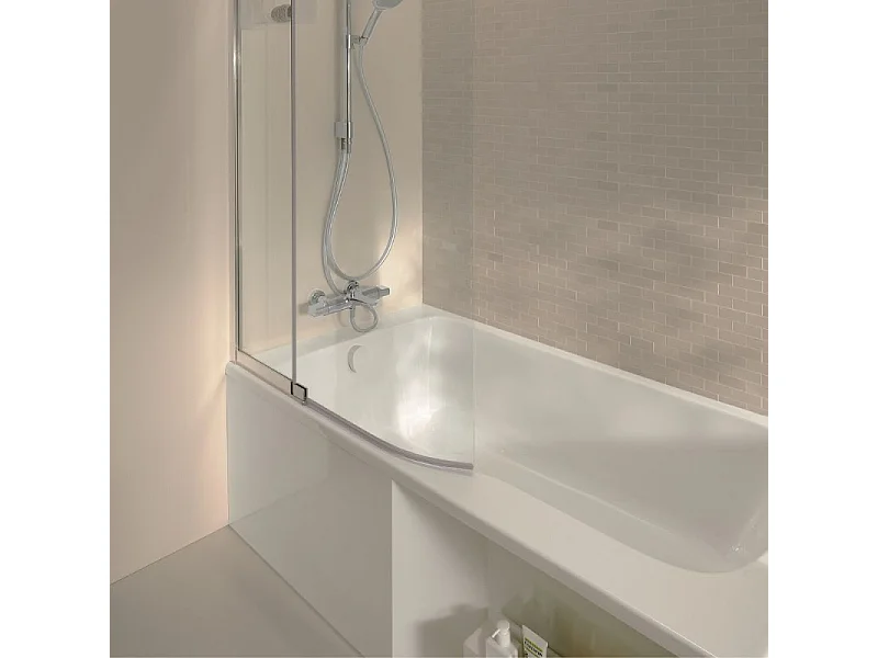 Baignoire bain douche JACOB DELAFON Malice + nettoyant 170 x 90, version gauche