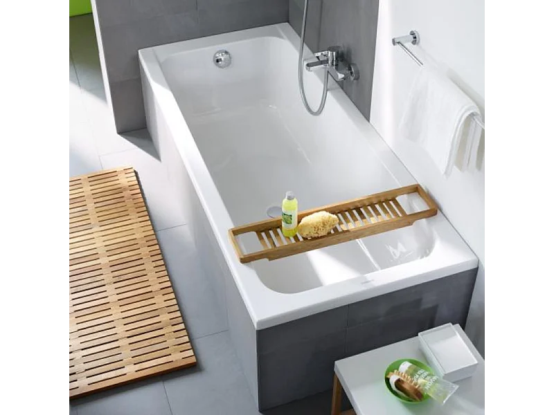 Baignoire droite 170x75 DURAVIT D-Code bonde au centre
