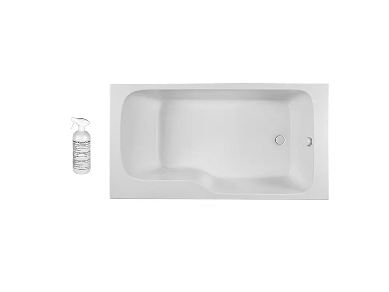 Baignoire bain douche JACOB DELAFON Malice + nettoyant 160 x 85, version droite
