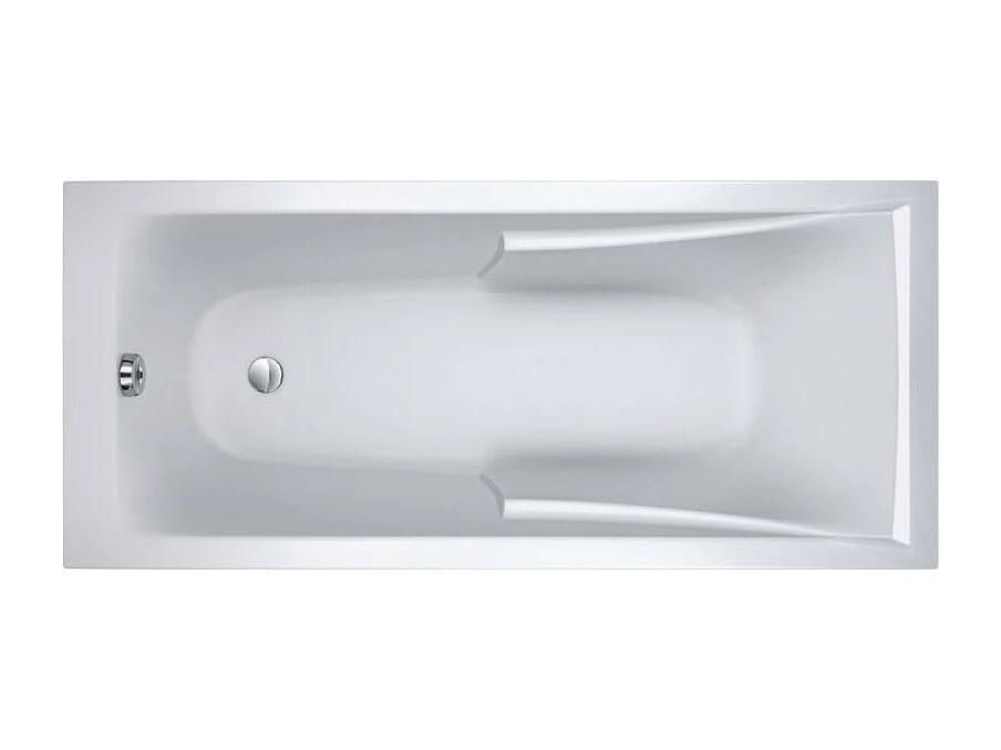 Lot baignoire droite 180 X 80 JACOB DELAFON Corvette + pare-bain 2 volets noir mat