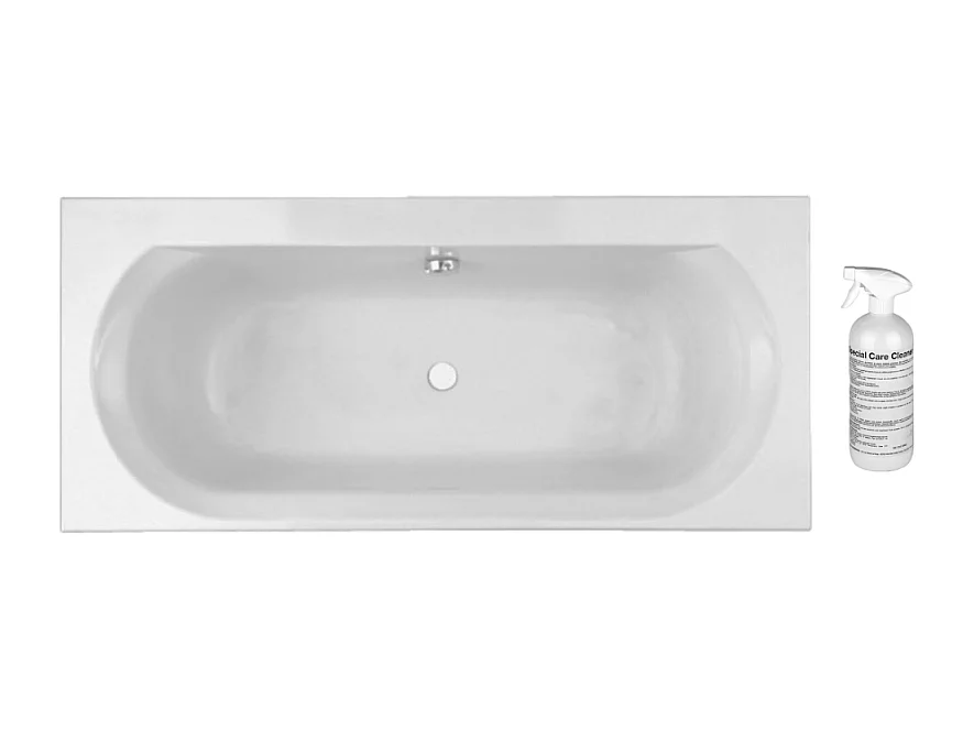 Baignoire droite JACOB DELAFON Elise, deux places + nettoyant 180 X 80