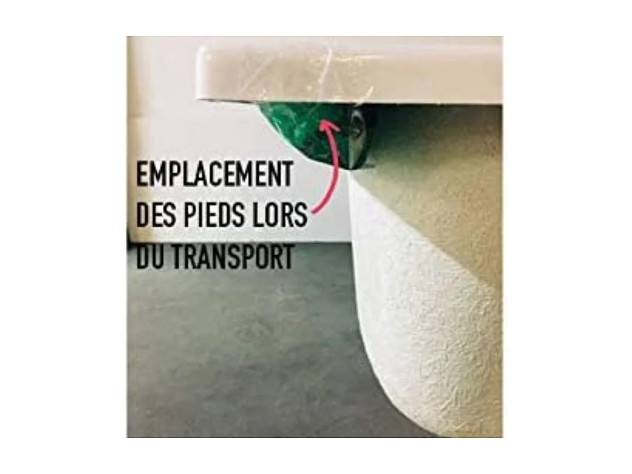 JACOB DELAFON Baignoire droite 180 X 80 Ove acrylique