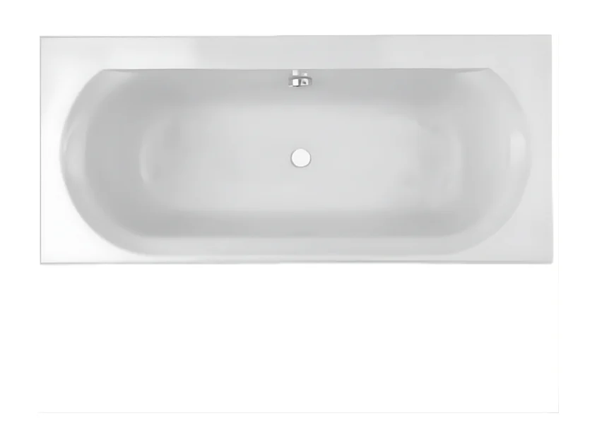 Baignoire droite JACOB DELAFON Elise deux places Acrylique 170 X 75