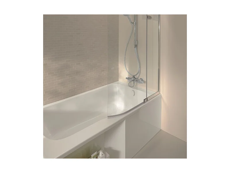 Baignoire bain douche JACOB DELAFON Malice, version droite Blanc brillant 170 x 90