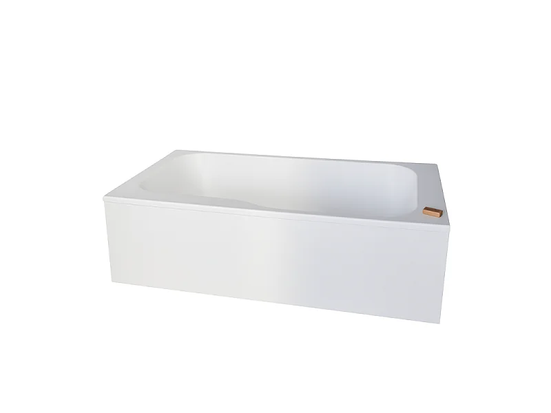 Baignoire bain douche JACOB DELAFON Malice antidérapante + tablier niche 170 x 90 version droite