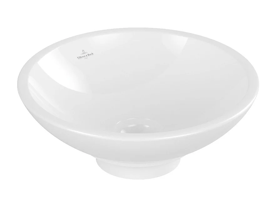 Vasque ronde à  poser avec trop plein 43 cm VILLEROY ET BOCH Loops & Friends