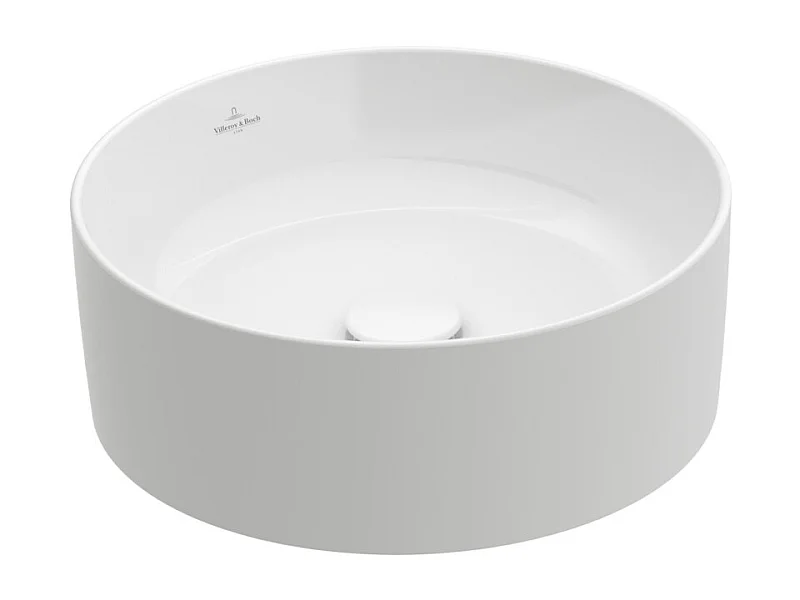 Vasque a poser ronde VILLEROY ET BOCH Collaro Stone White CeramicPlus