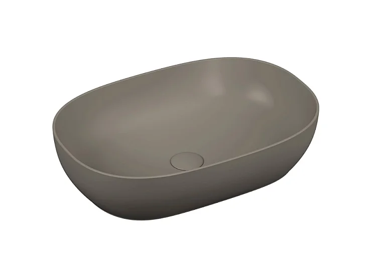 Vasque à poser ovale VITRA Outline - vison mat