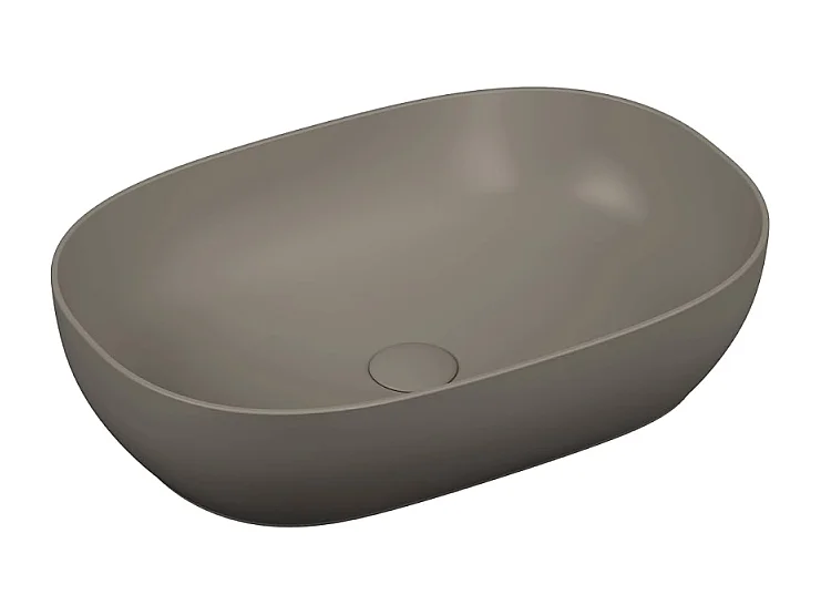 Vasque à poser ovale VITRA Outline - vison mat