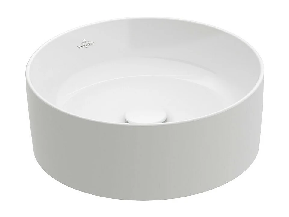 Vasque a poser ronde VILLEROY ET BOCH Collaro Blanc CeramicPlus