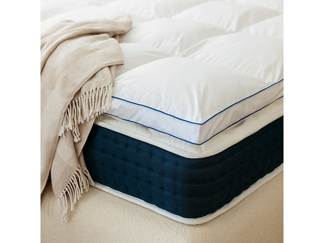 Surmatelas mousse ultra moelleuse 90x200 épais 5cm