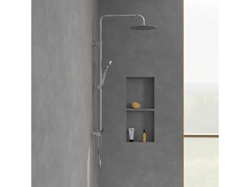Colonne douche trois jets VILLEROY ET BOCH Verve Showers