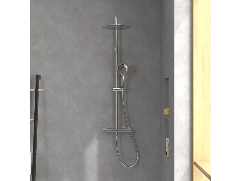 Colonne douche trois jets VILLEROY ET BOCH Verve Showers