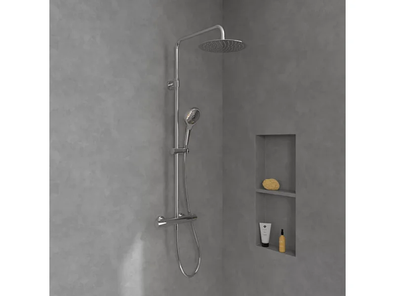 Colonne douche trois jets VILLEROY ET BOCH Verve Showers