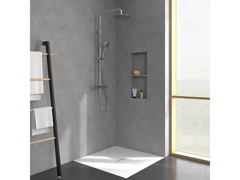 Colonne douche trois jets VILLEROY ET BOCH Verve Showers