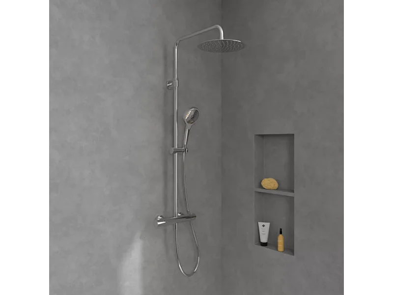 Colonne douche trois jets VILLEROY ET BOCH Verve Showers