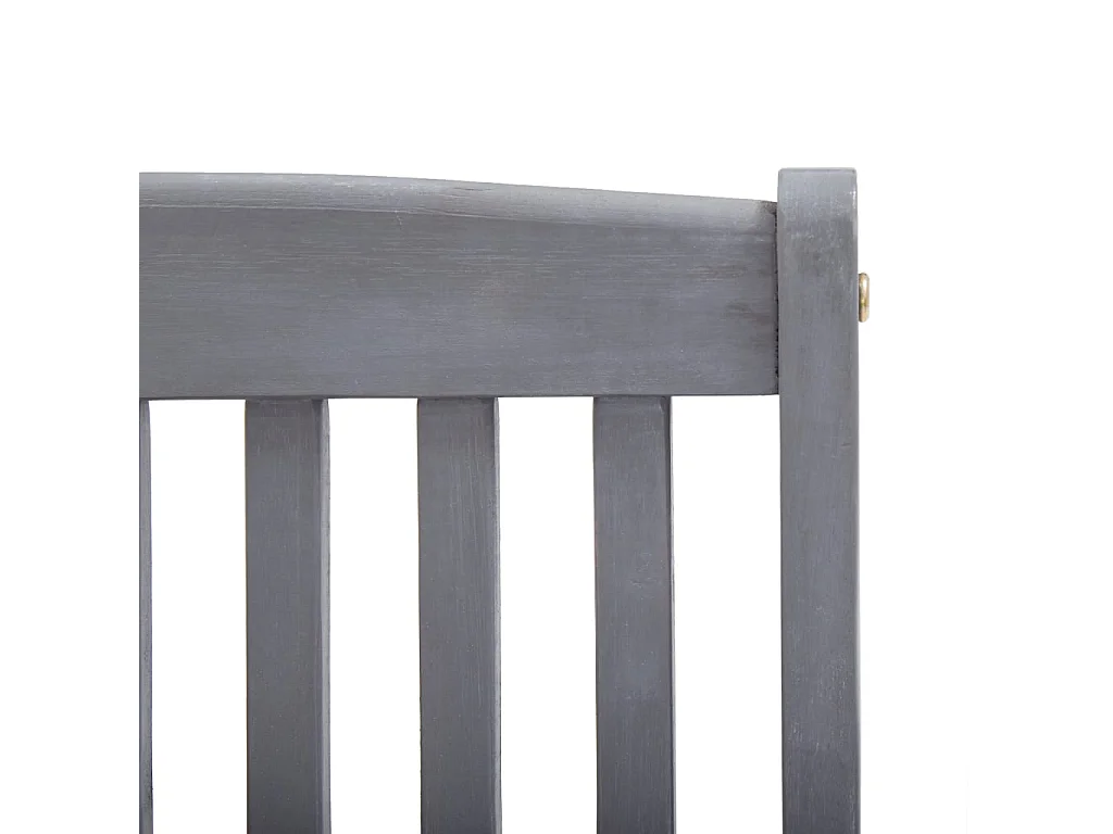 Chaises pliables d'extérieur 4 pcs avec coussins Bois d'acacia 40