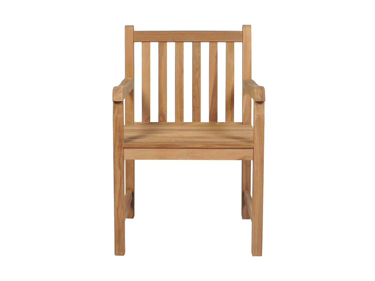 Chaises de jardin 8 pcs avec coussins bleu Bois de teck massif