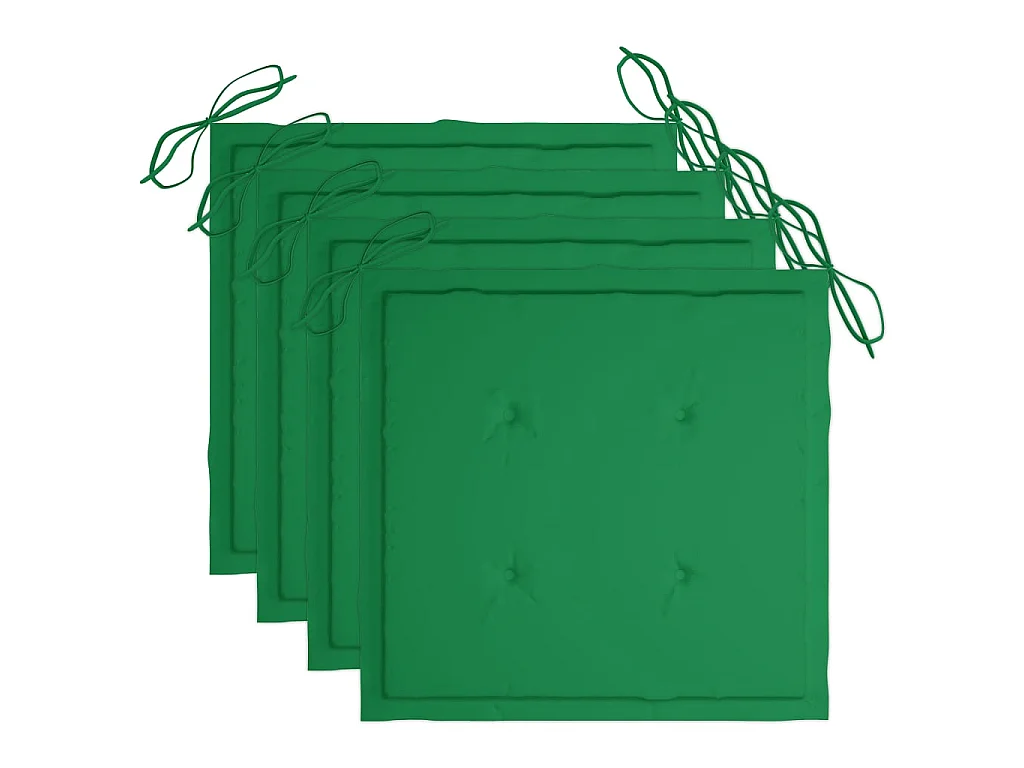 Chaises à dîner d'extérieur 3 pcs avec coussins Acacia massif 21