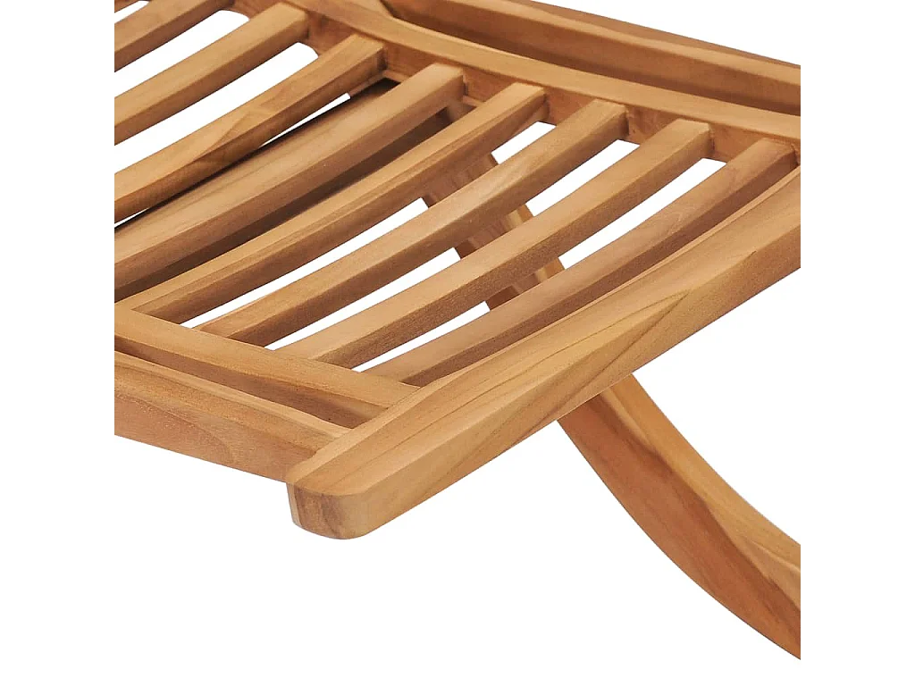 Chaise de jardin pliable 50x90x69 Bois de teck massif