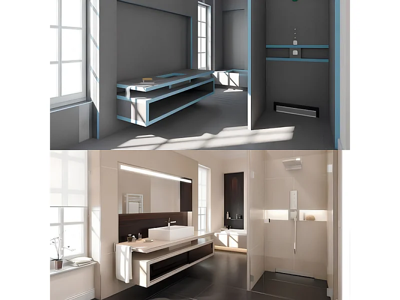 Panneau de construction wedi XXL 250 x 120 cm épaisseur 50 mm