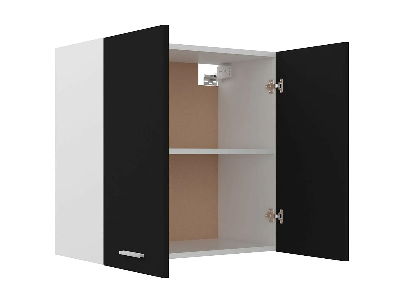 Armoire de cuisine Noir 60x31x60