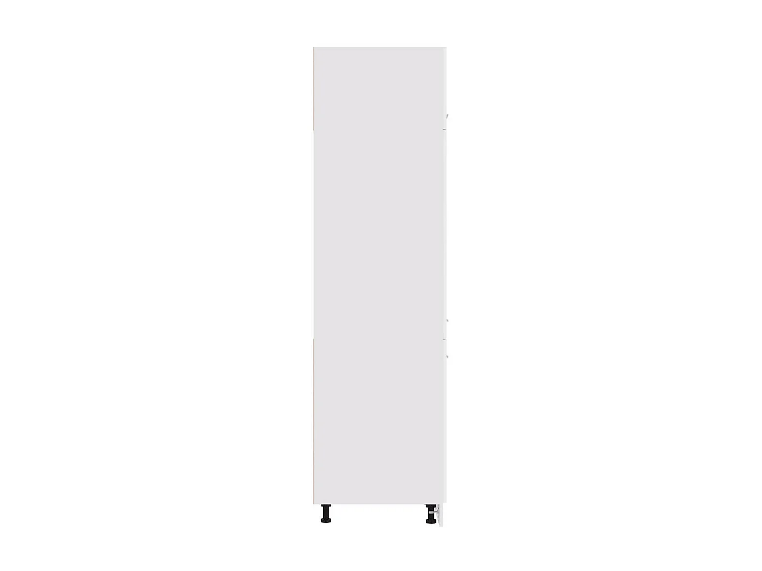 Armoire de cuisine Blanc brillant 60x57x207