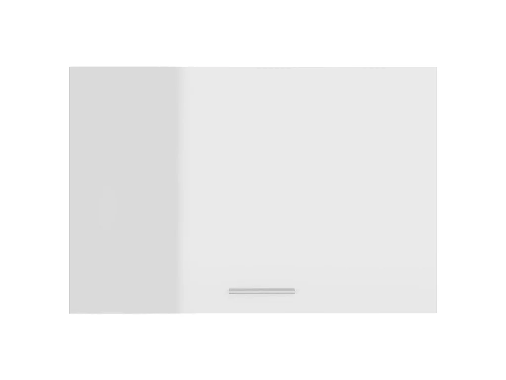 Armoire suspendue Blanc brillant 60x31x40