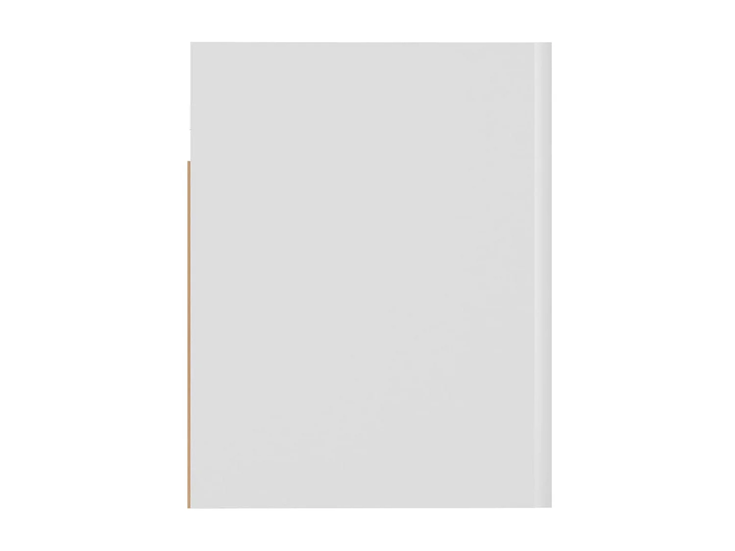 Armoire suspendue Blanc brillant 60x31x40