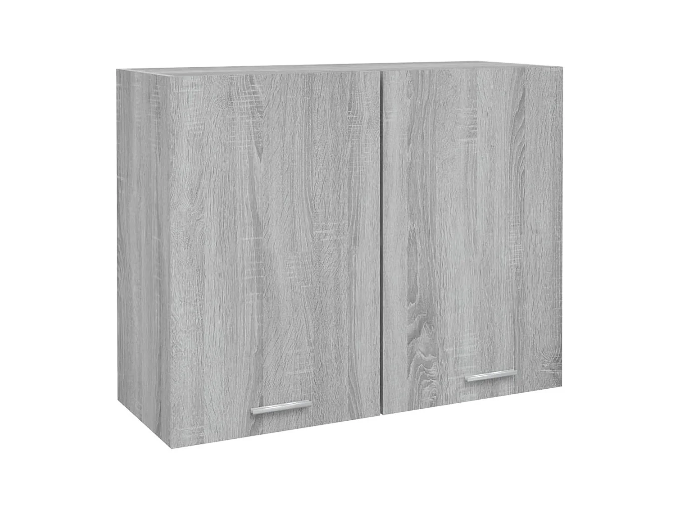 Armoire suspendue Sonoma gris 80x31x60 Bois d'ingénierie