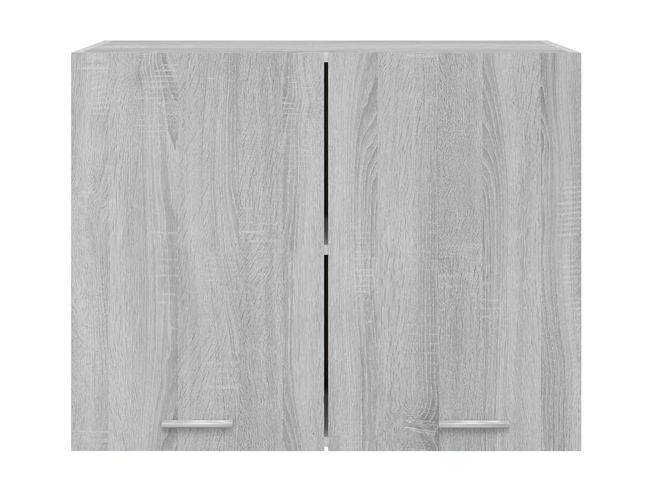 Armoire suspendue Sonoma gris 80x31x60 Bois d'ingénierie