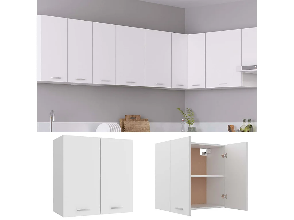 Armoire de cuisine Blanc 60x31x60