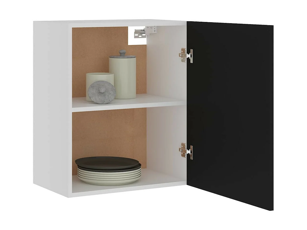 Meuble haut de cuisine Noir 50x31x60