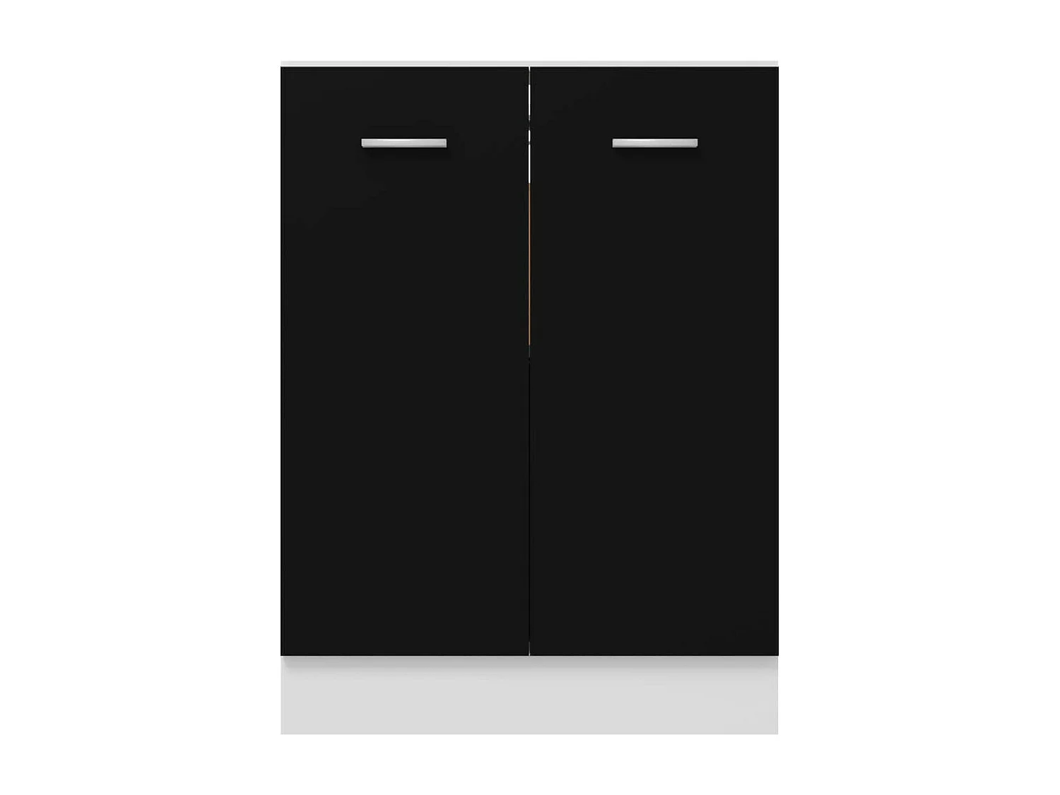 Armoire de cuisine Noir 60x46x81,5 2