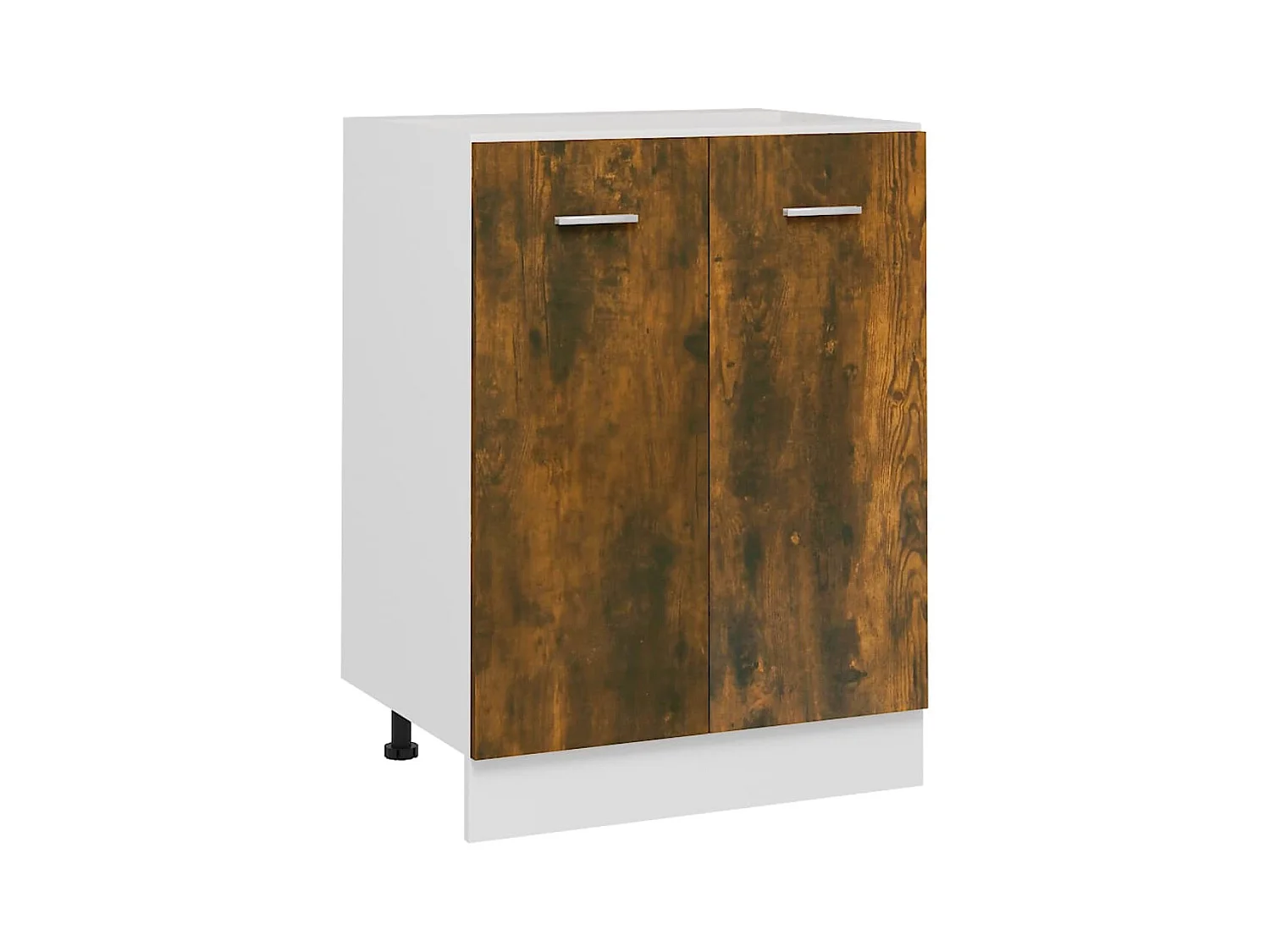 Armoire de plancher Chêne fumé 60x46x81,5 Bois d'ingénierie