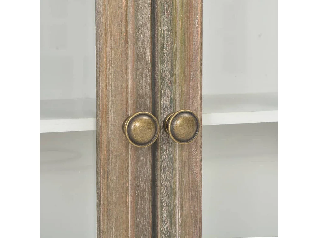 Armoire murale Blanc 49 x 22x59 Bois massif