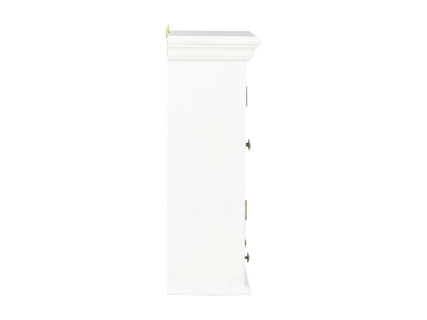 Armoire murale Blanc 49 x 22x59 Bois massif