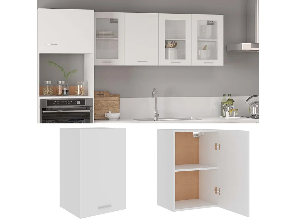 Armoire de cuisine Blanc 39,5x31x60