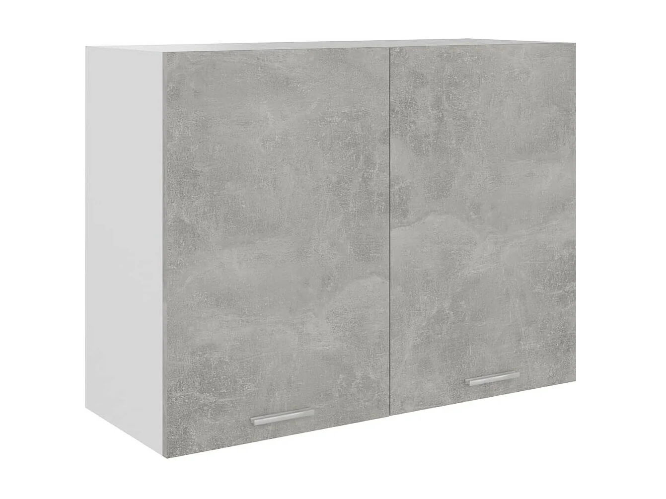 Meuble haut de cuisine Gris béton 80x31x60