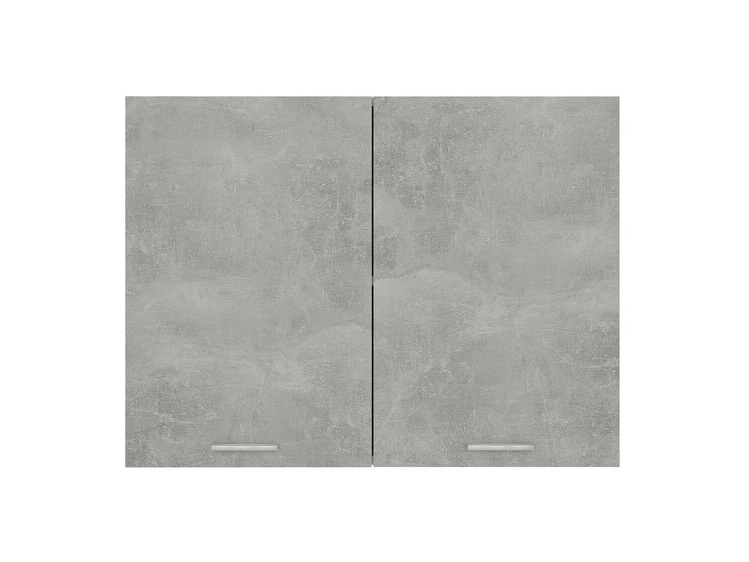 Meuble haut de cuisine Gris béton 80x31x60