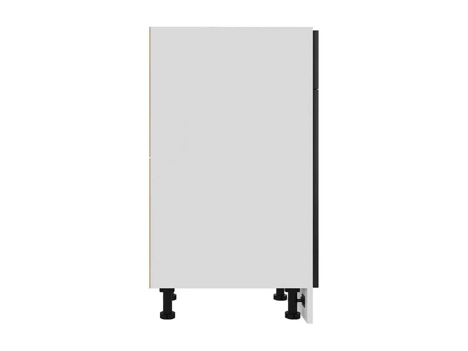 Armoire de cuisine Noir 50x46x81,5