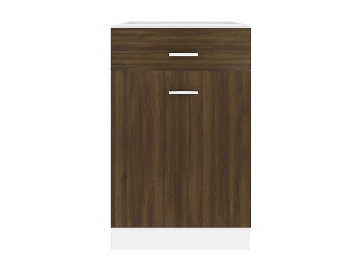 Armoire de plancher à tiroir Chêne marron 50x46x81,5