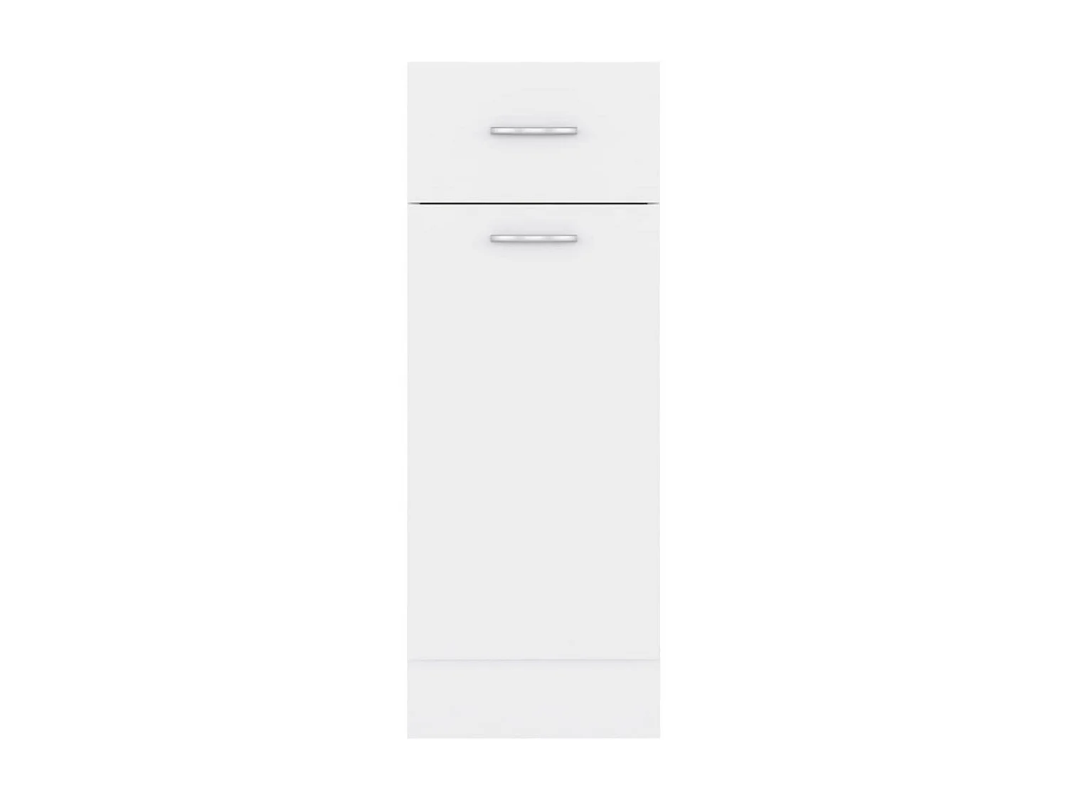 Meuble bas de cuisine Blanc 30x46x81,5