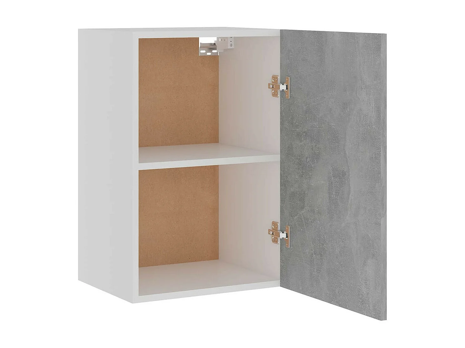 Armoire haute de cuisine Gris béton 39,5x31x60