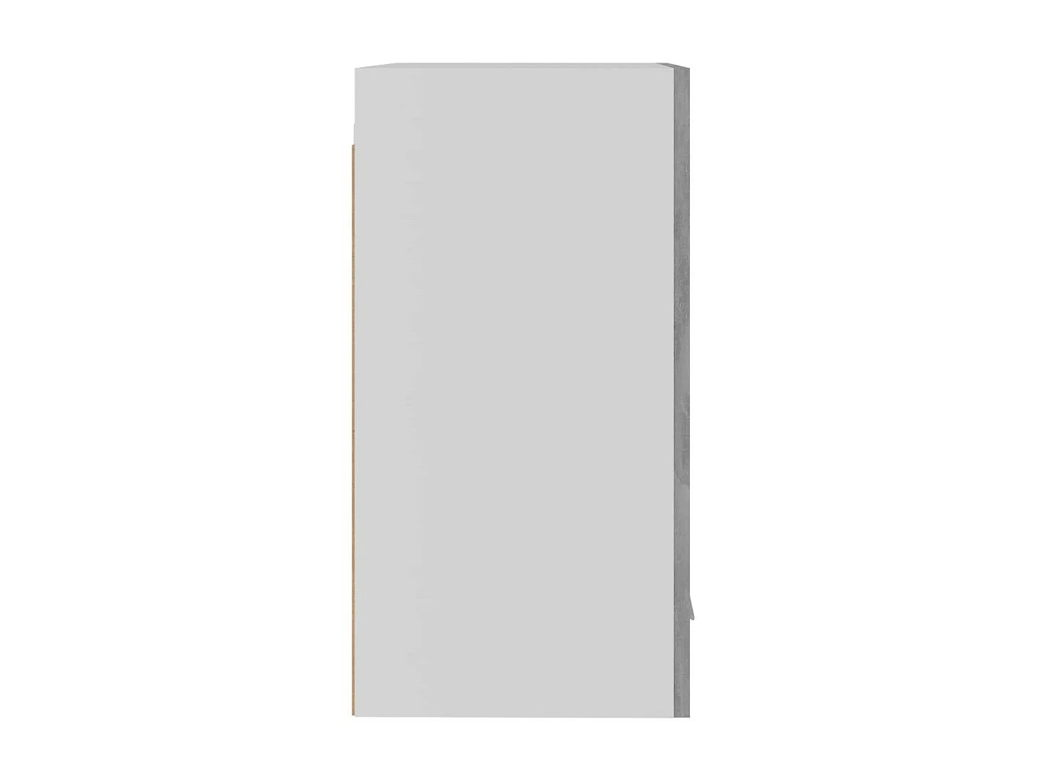 Armoire haute de cuisine Gris béton 39,5x31x60