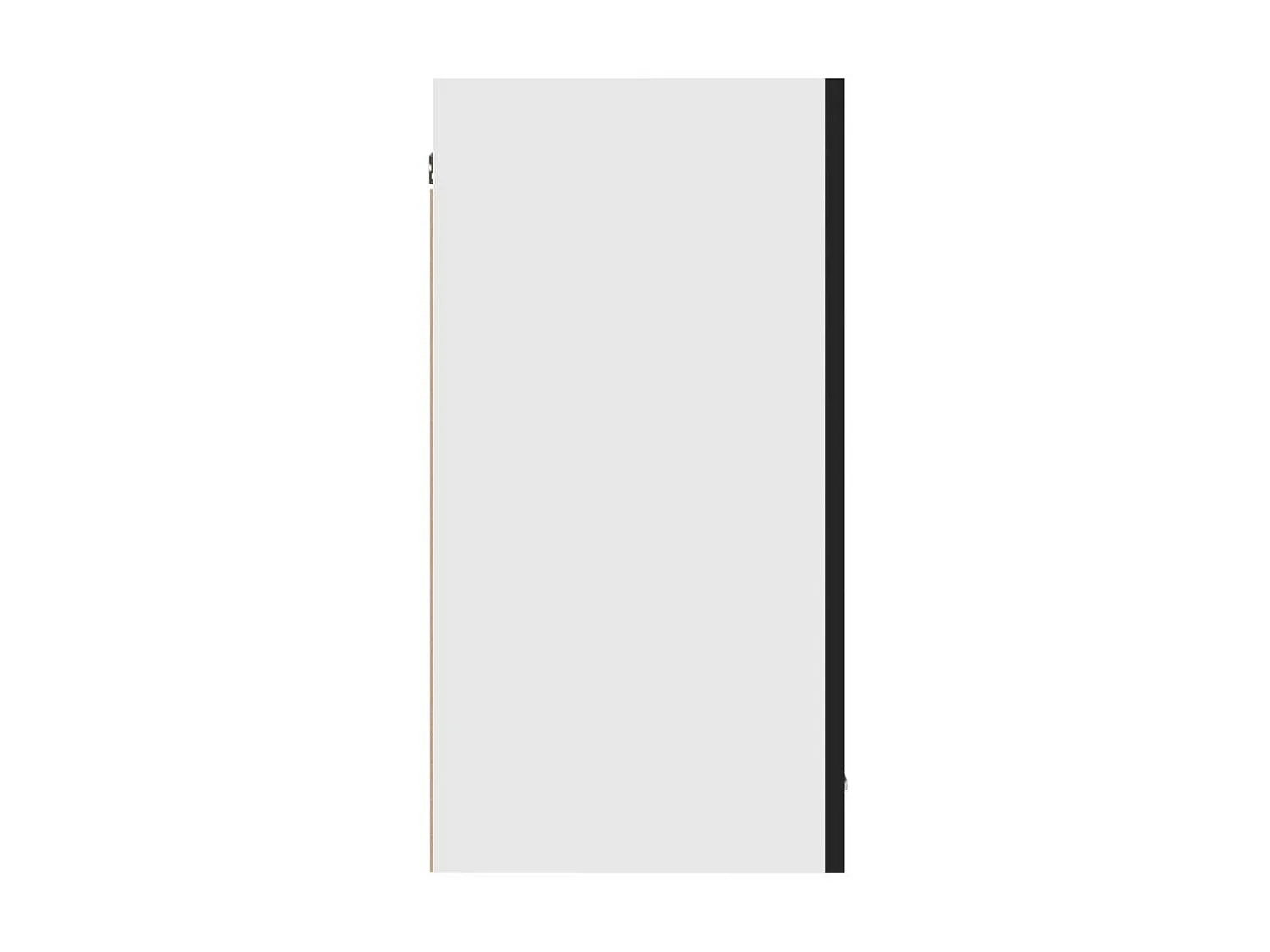 Meuble haut de cuisine Noir 80x31x60