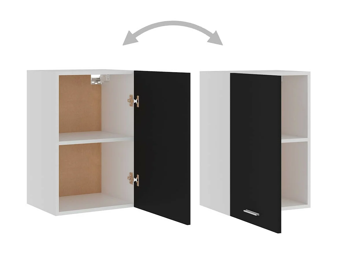 Armoire de cuisine Noir 39,5x31x60