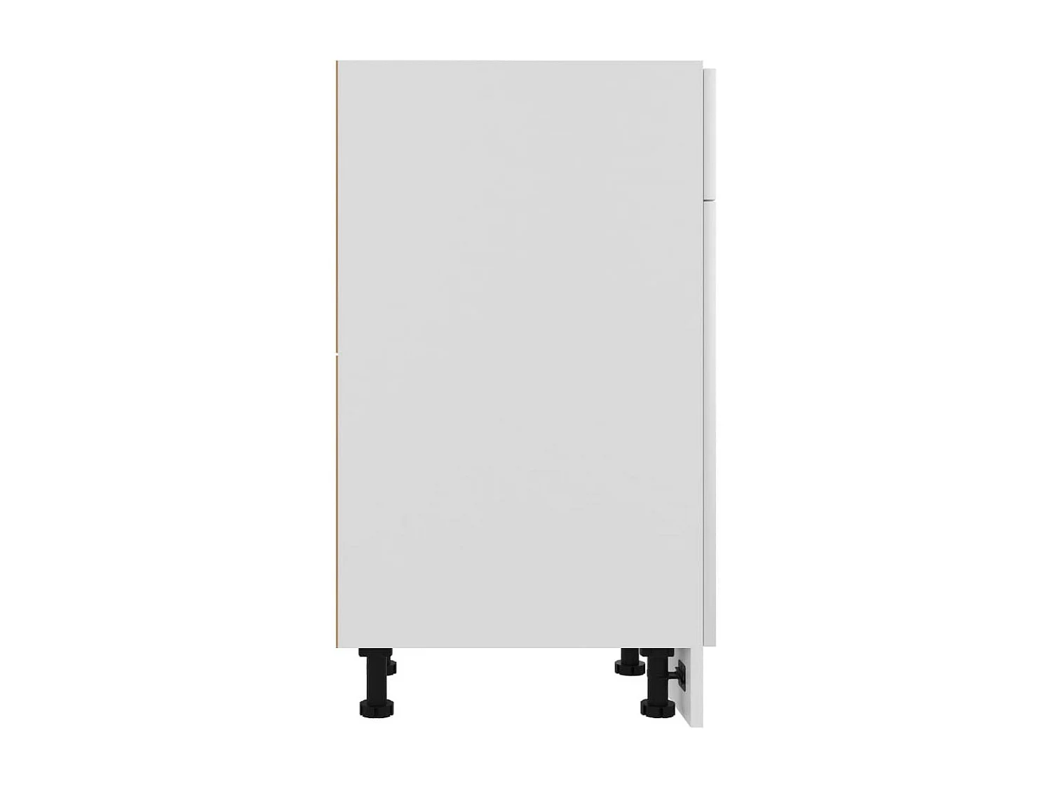 Meuble bas de cuisine Blanc brillant 30x46x81,5